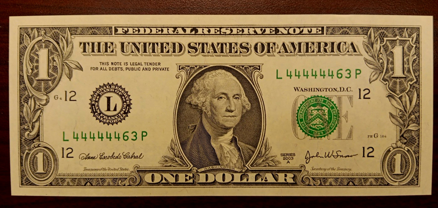 1963 U.S Mint Proof Set, 2003A Near Solid 2's, 2003A Near Solid 4,s Uncirculated