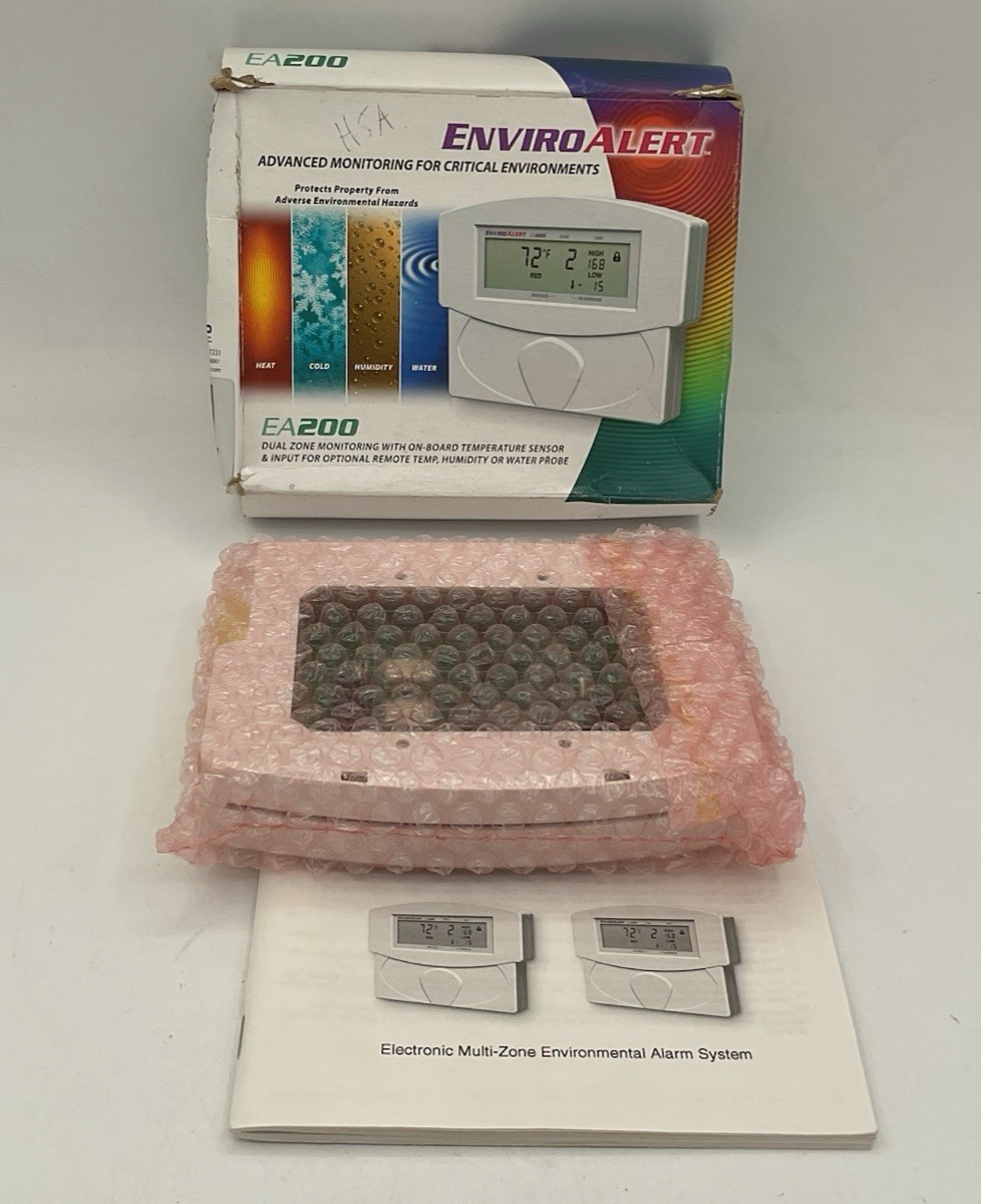 Winland EnviroAlert Dual Zone Advanced Monitoring Critical Environments EA200