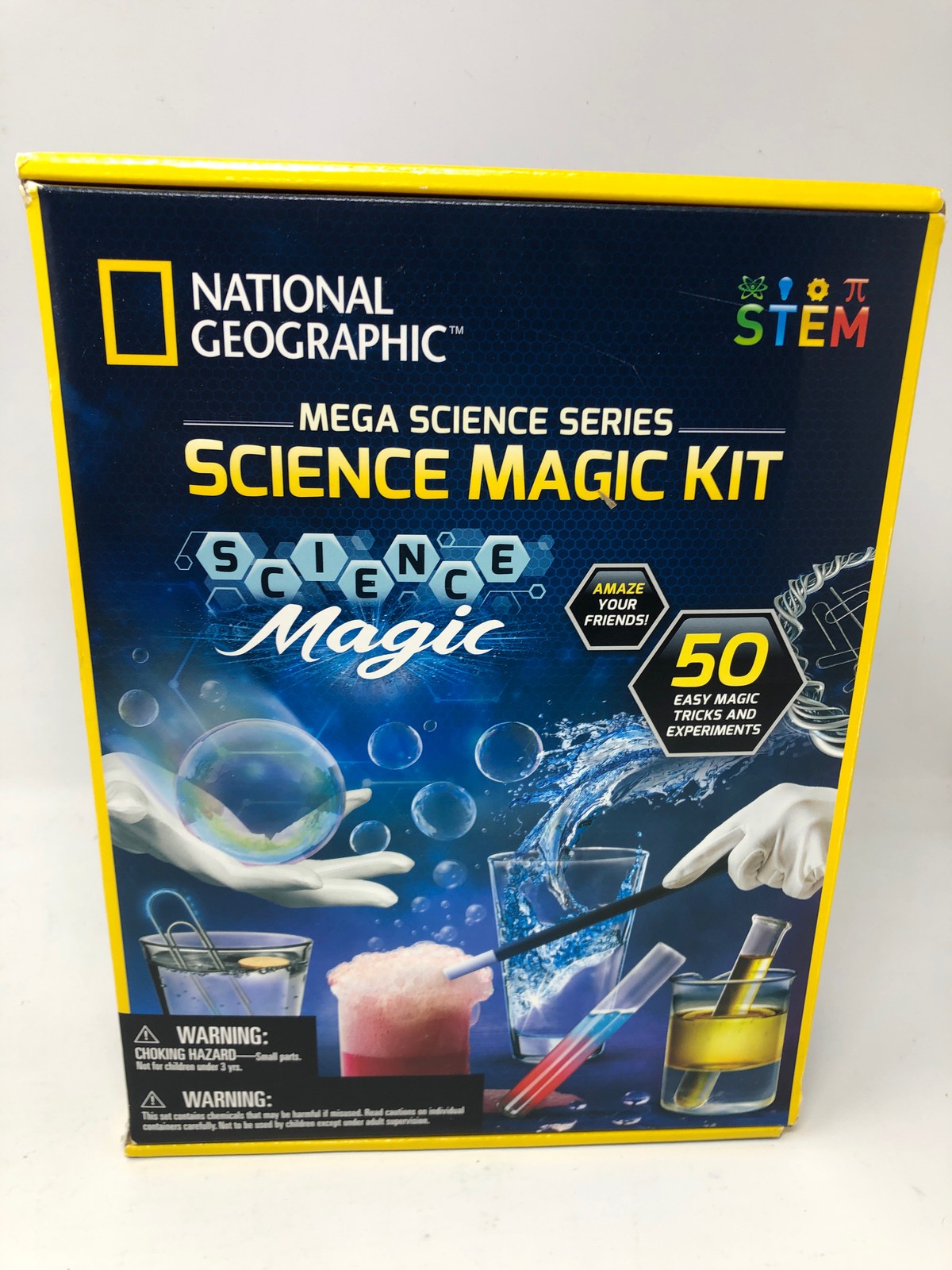 NATIONAL GEOGRAPHIC Science Magic Kit - Perform 20 Unique Experiments as Magic T