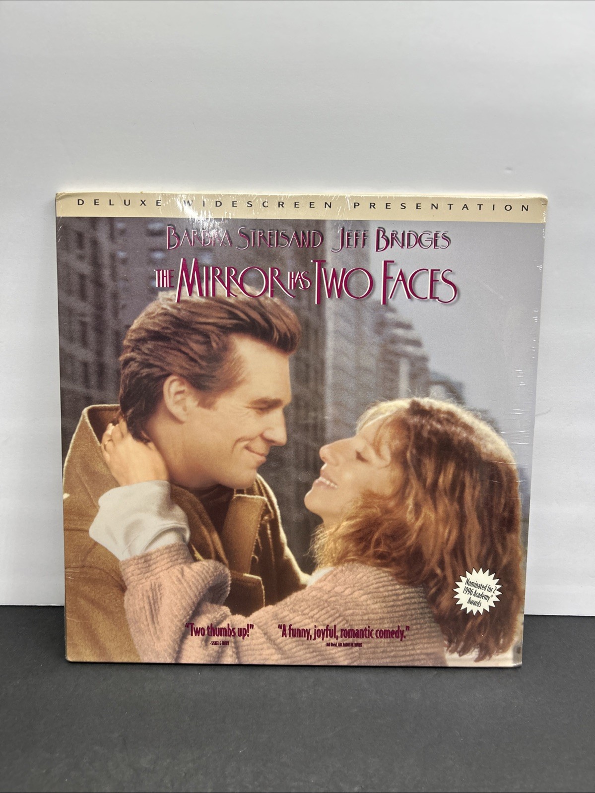 SEALED THE MIRROR HAS TWO FACES 2-Laserdisc LD WIDESCREEN FORMAT STREISAND