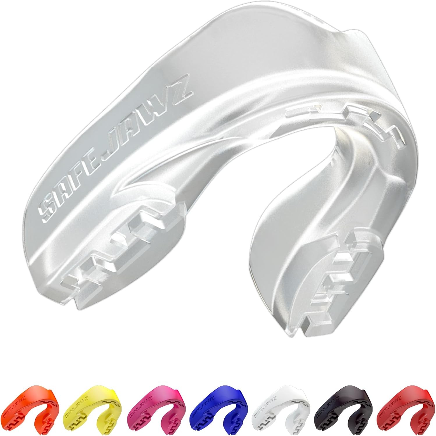 Slim Fit Sports Mouth Guard Remoldable Mouthpiece w/ Case Adult Youth