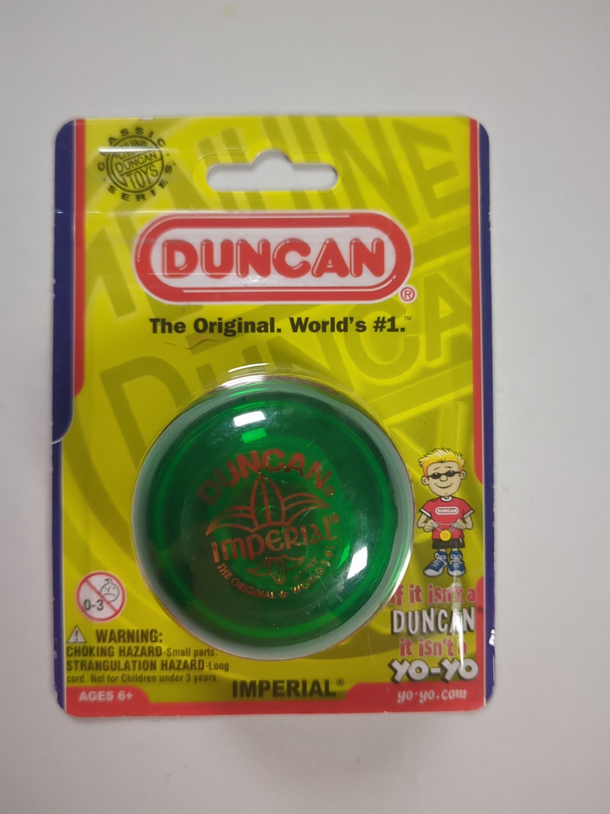 Duncan x  Green Yo-Yo Imperial Classic Series