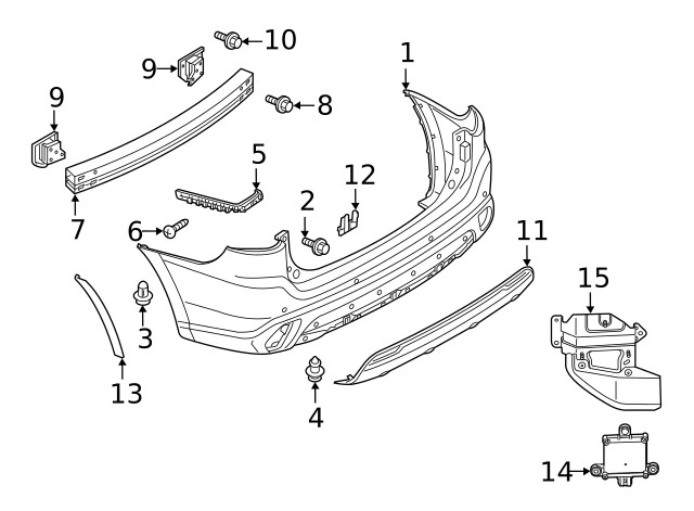 Genuine Mitsubishi Mount Bracket 8639A200