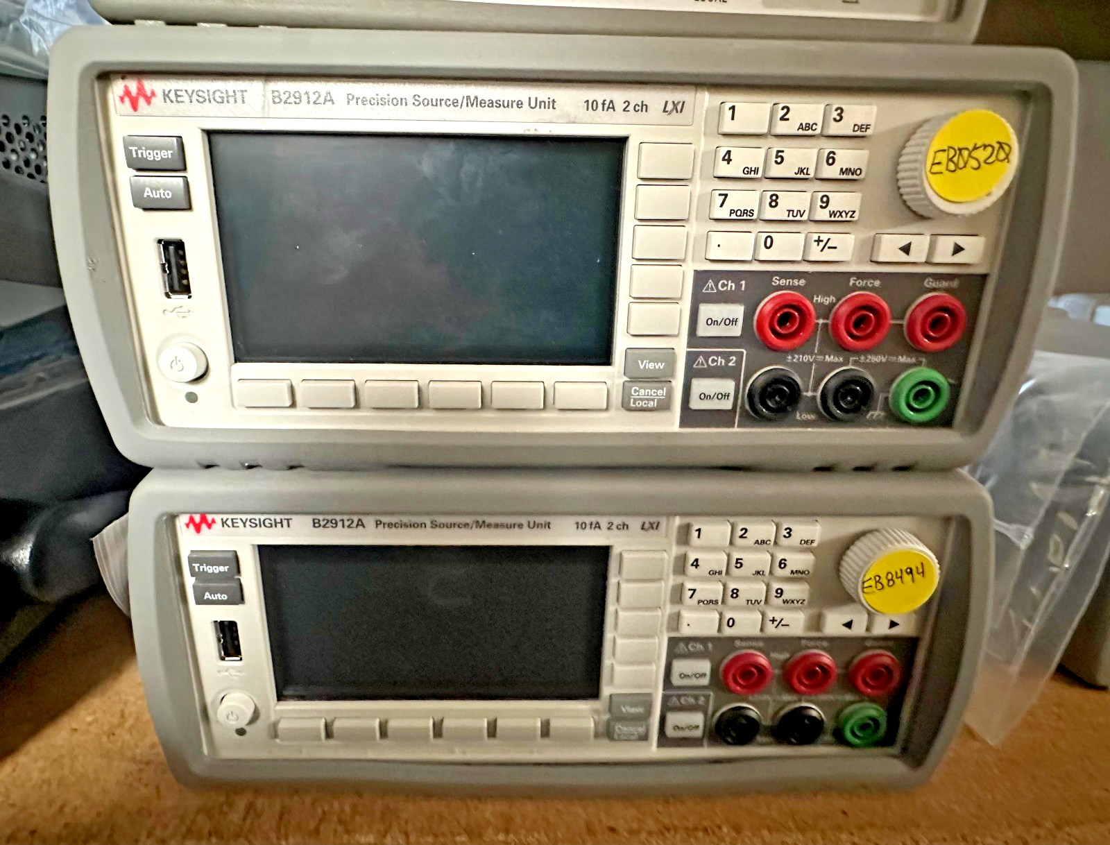 KEYSIGHT B2912A Precision Source/Measure Unit 2 ch, 10 fA