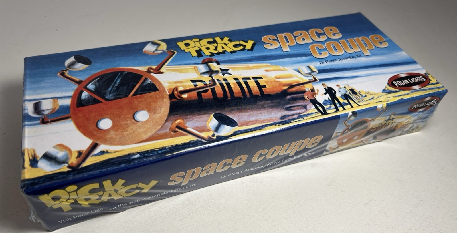SEALED Polar Lights DICK TRACY SPACE COUPE Unassembled Model Kit Playing Mantis