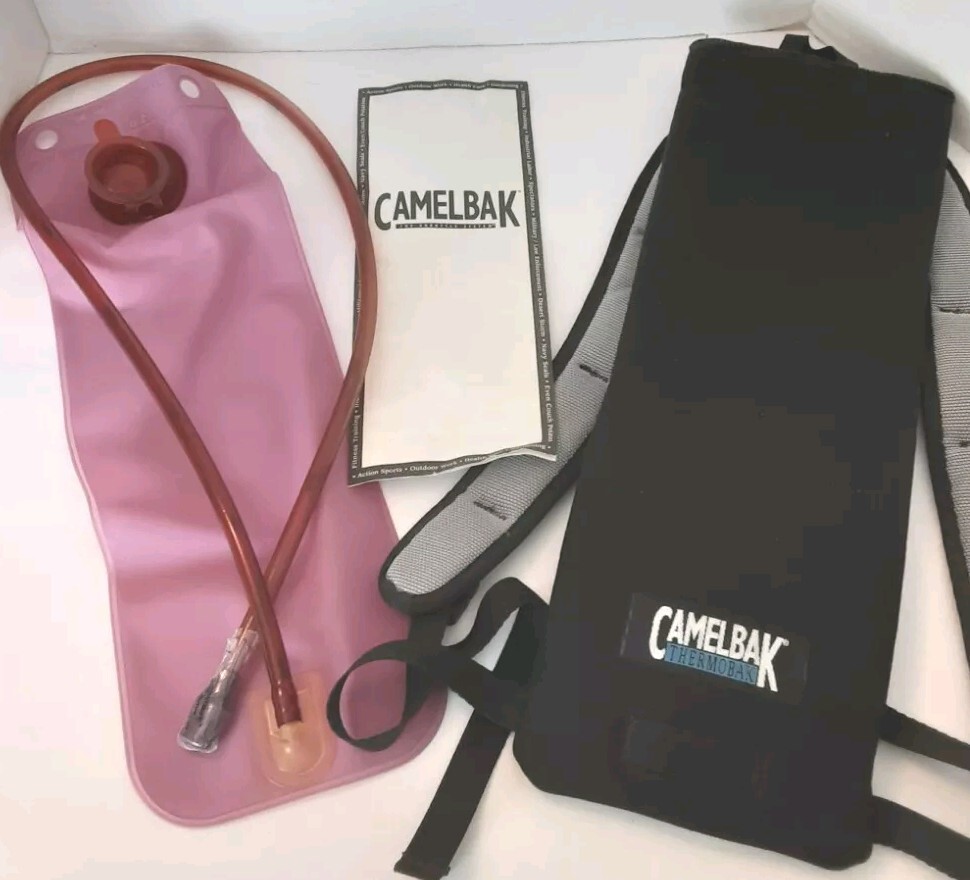 Camelbak Thermobak Hiking Outdoor Backpack BLACK With NEW Bladder