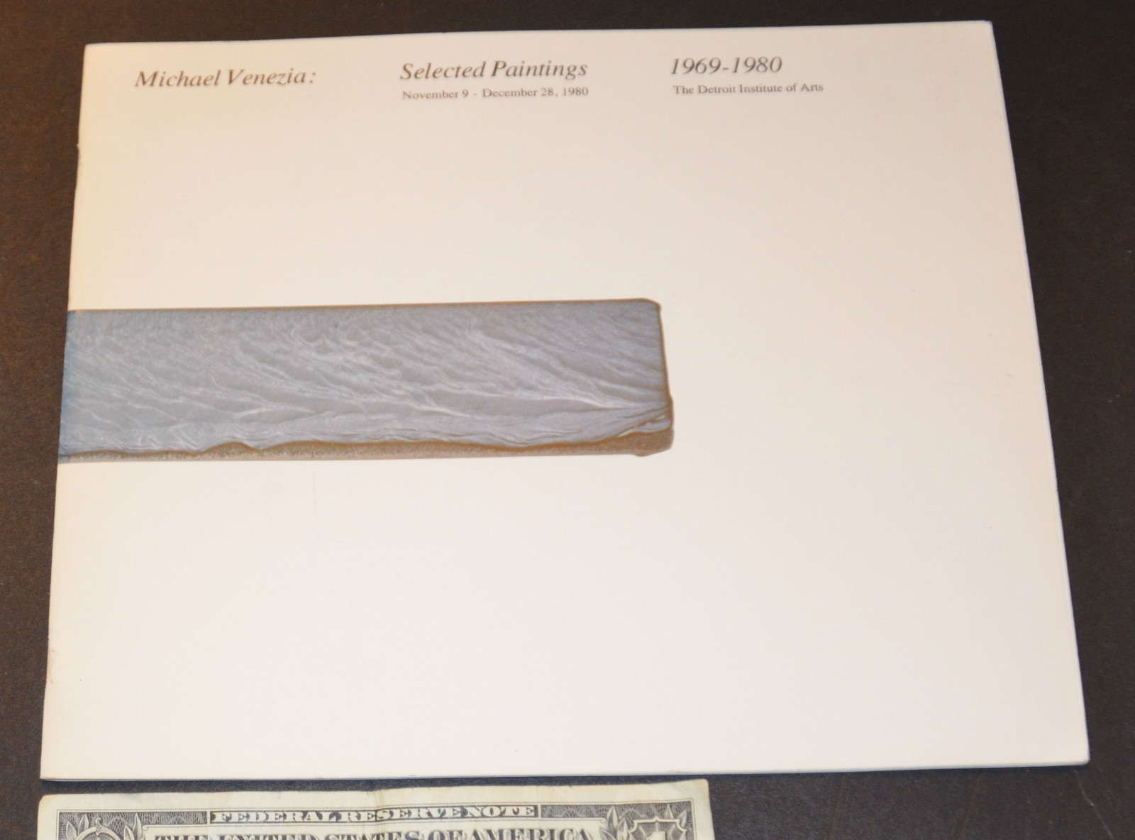 MICHAEL VENEZIA: Selected Paintings 1969-1980 exhibition booklet