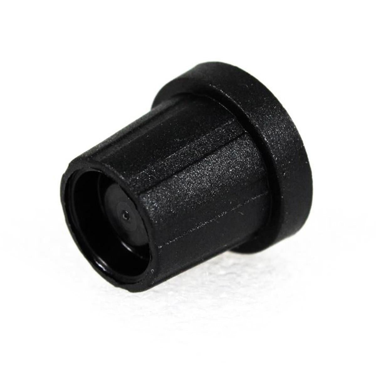 15mm Black Knob with Red Cap for Buchla 208C, Easel Command, LEM218 Modules