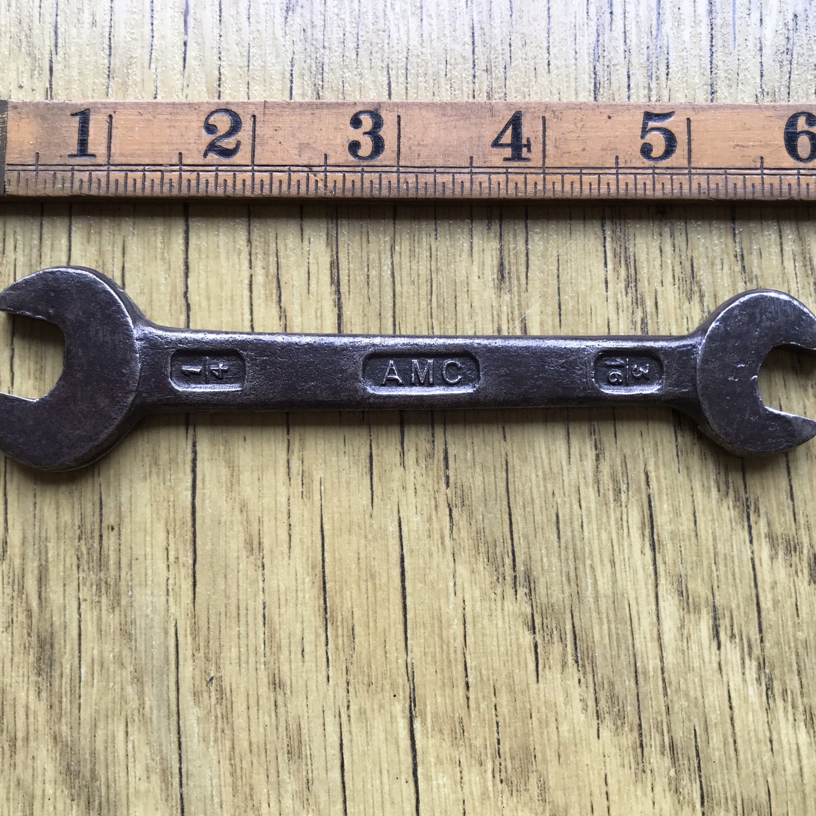 Vintage AMC Spanner 1/4 X 3/16” Whitworth Classic Motor Bike Tool Kit.
