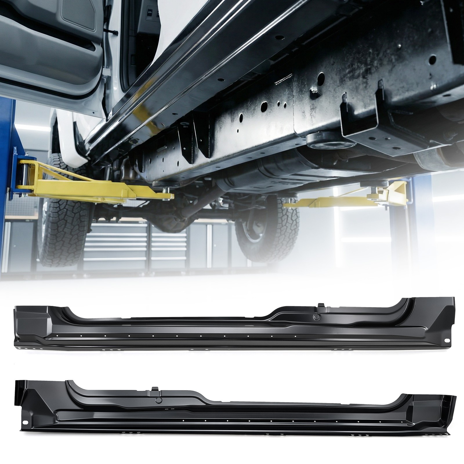 Rocker Panel Replacements for 2009-2014 Ford F-150 Extended Cab Left & Right