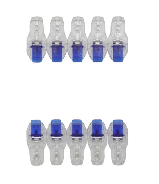 Philips 989803166031 OEM ECG EKG Clip Clear Tab/Snap Adapter for 860315, 860310