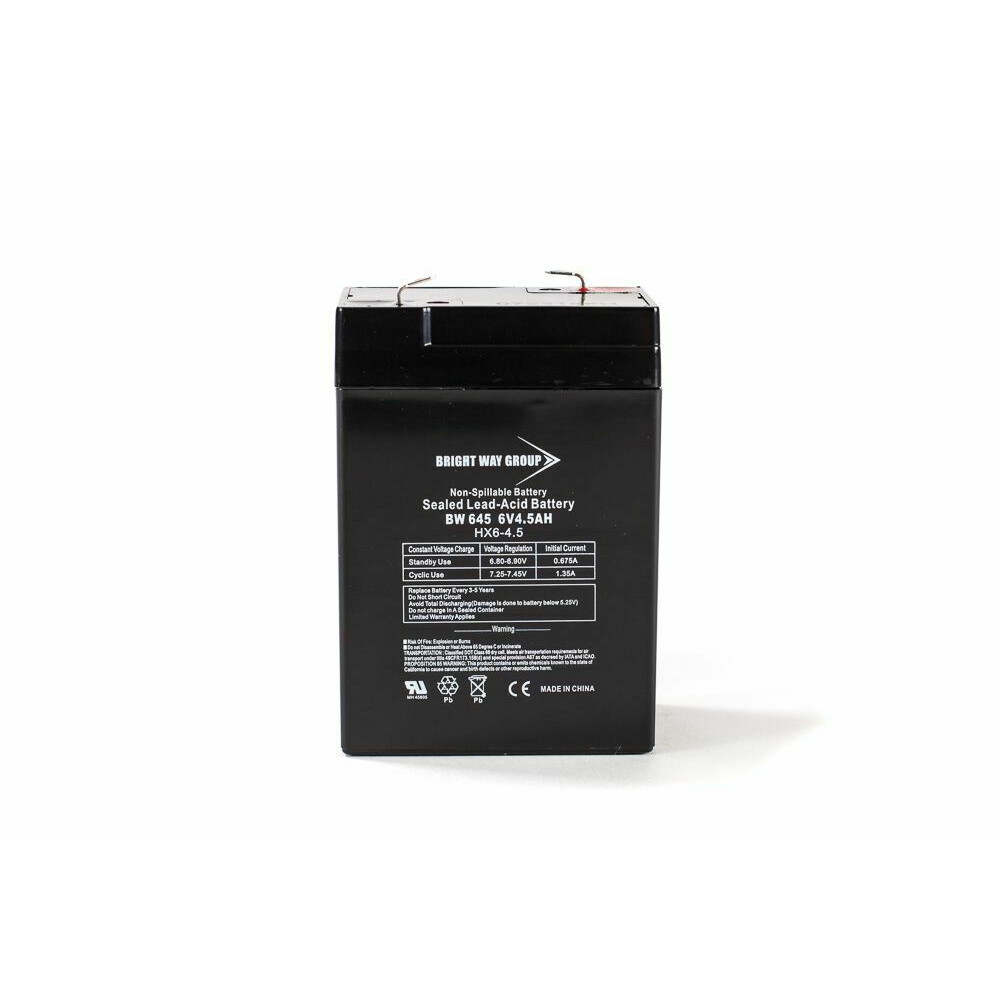 Rhino 3fm4 6V 4.5Ah Sealed Lead Acid Replacement Battery