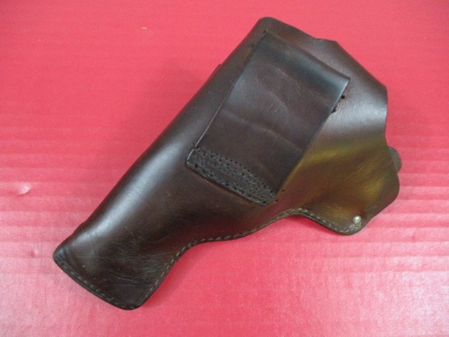 WWII Era German Leather Belt Holster for Sauer 38H Pistol - Modified - NICE