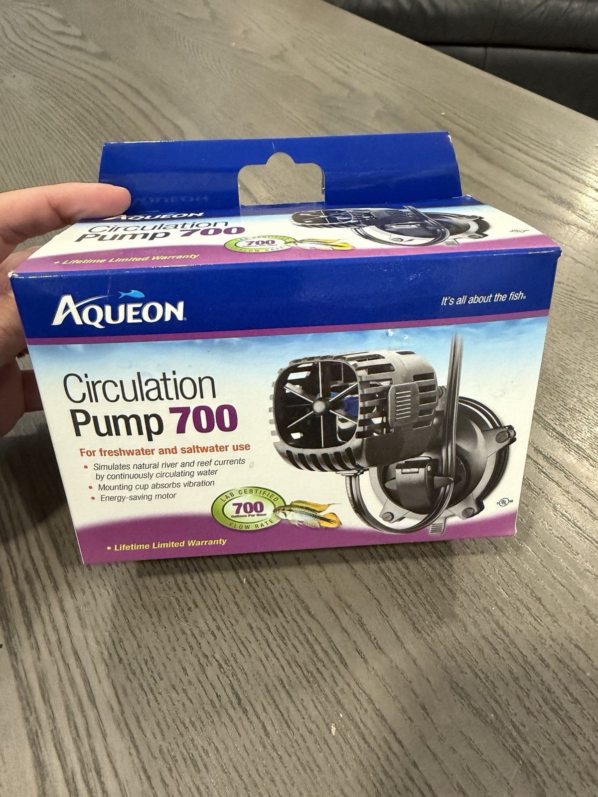 AQUEON  Circulation Pump 700 for 30-55g Aquarium