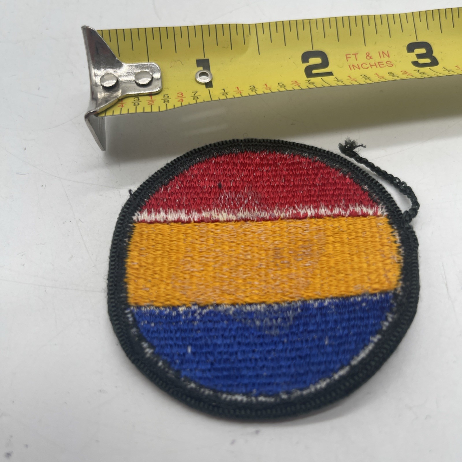 U.S. Military Army Training Doctrine Command Patch 2.25” Red Yellow Blue