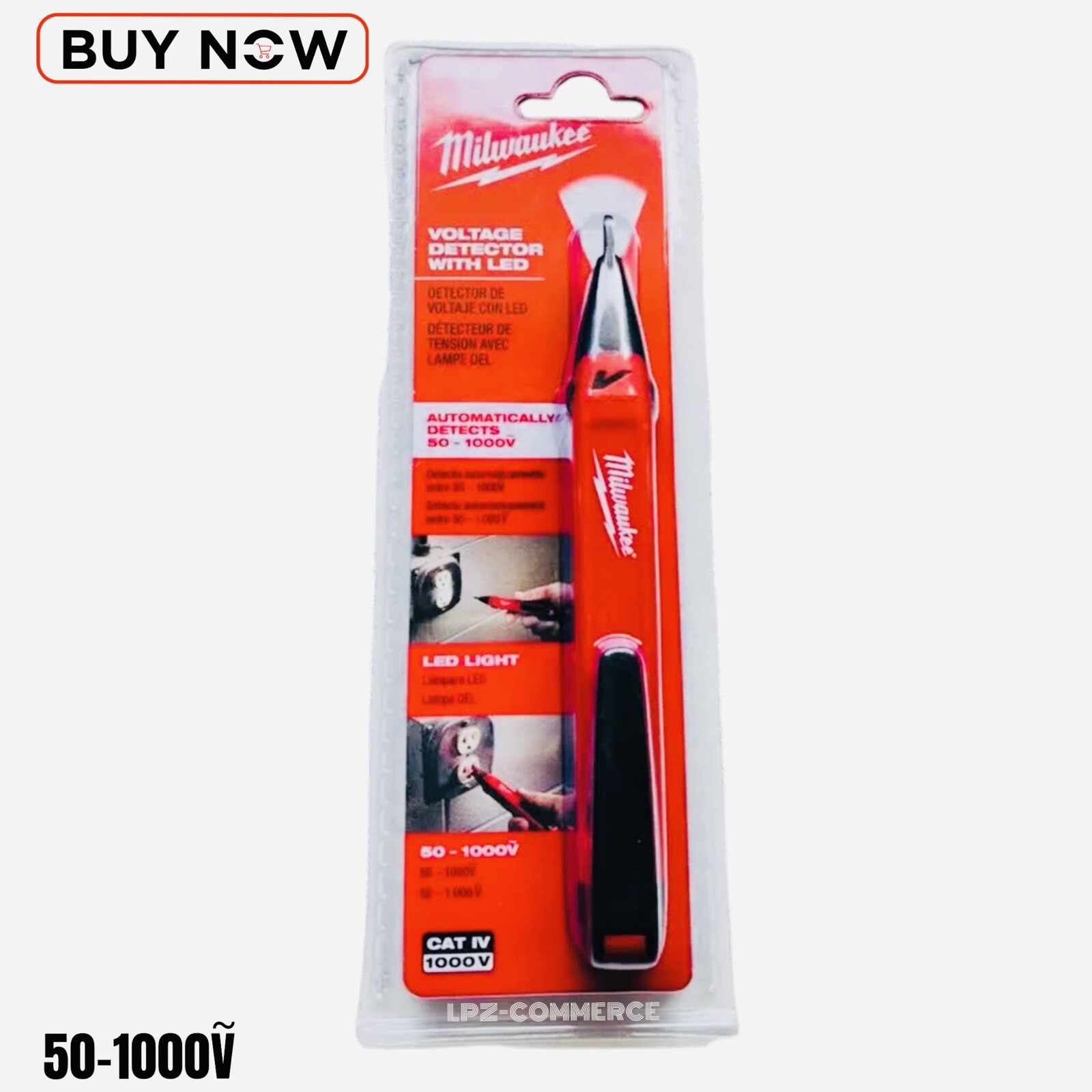 MILWAUKEE 2202-20 Voltage Detector with LED Light ( NEW ) ⚡️