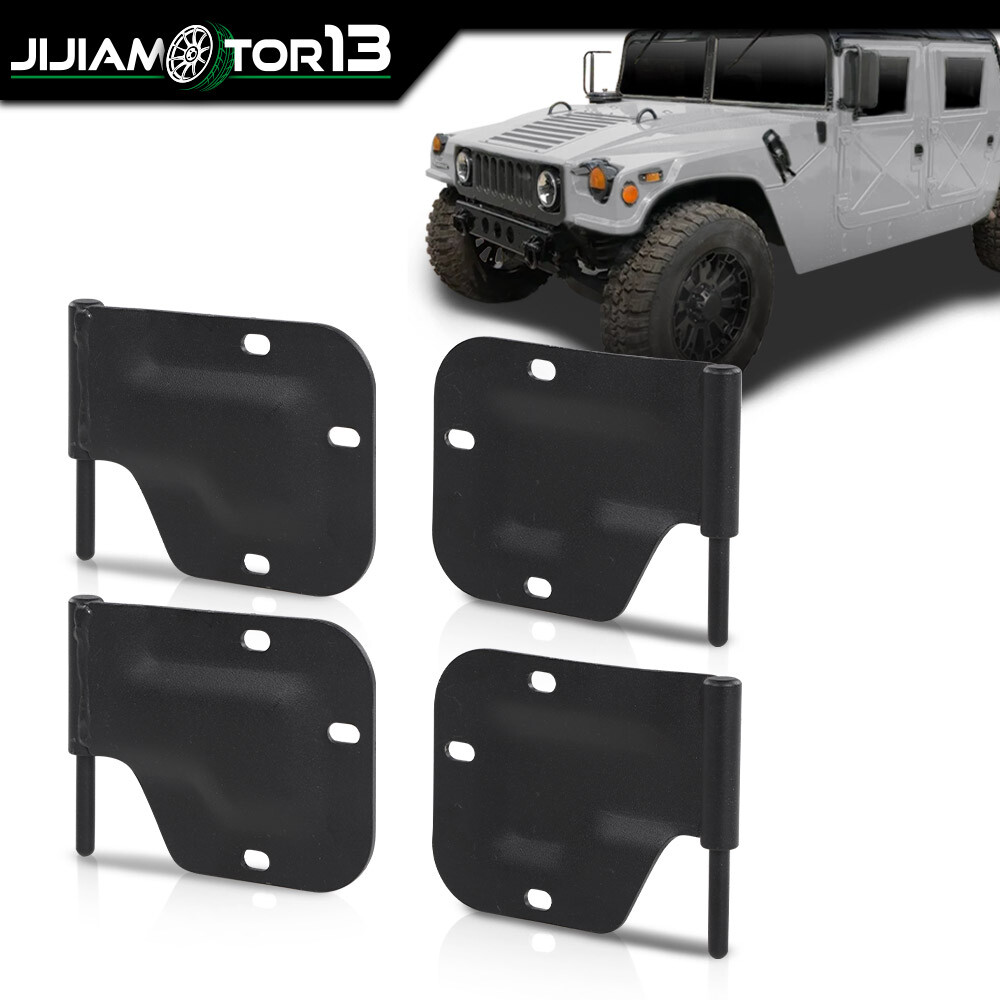 DOOR HINGES SET FIT FOR Humvee M998 LH X 2 /RH X 2