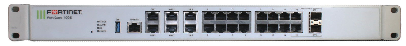 Fortinet FG-100E Network Security Firewall Appliance Rack Mountable | P18827-04