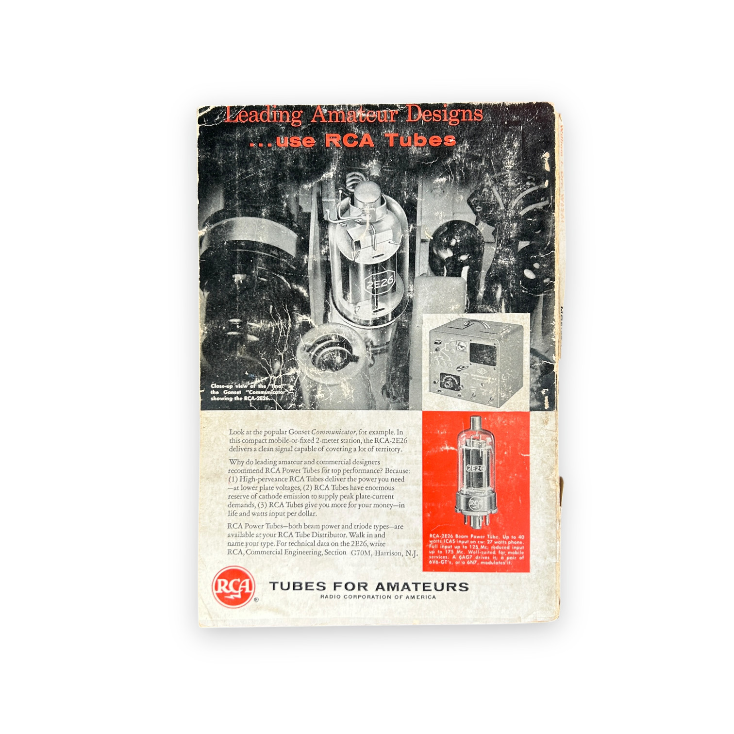 Vintage 1956 CQ New Mobile Handbook Second Edition By W6SAI