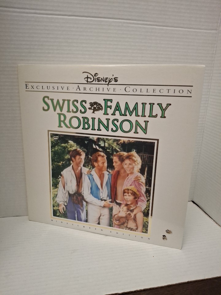Swiss Family Robinson (1960 LASERDISC)John Mills, EXCLUSIVE,gr