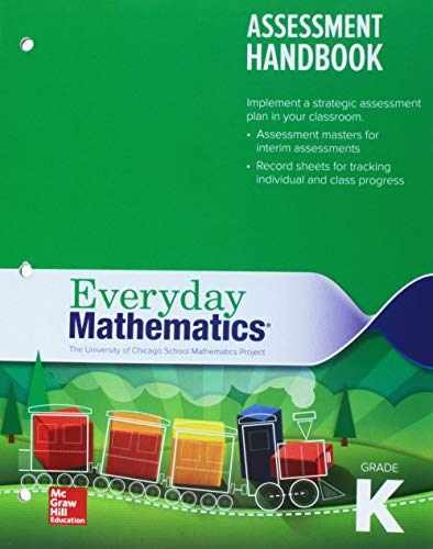 Everyday Mathematics 4, Grade K, Assessment Handbook - Spiral-bound - Very Good