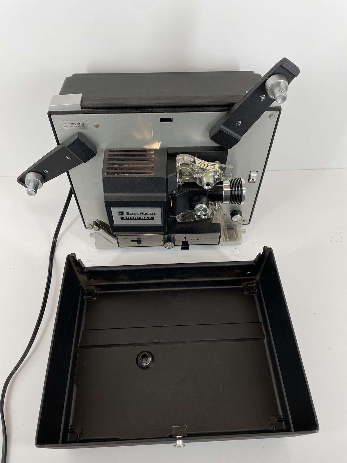 Bell & Howell 456A Super 8 & Standard 8mm  MOVIE  PROJECTOR WORKS!