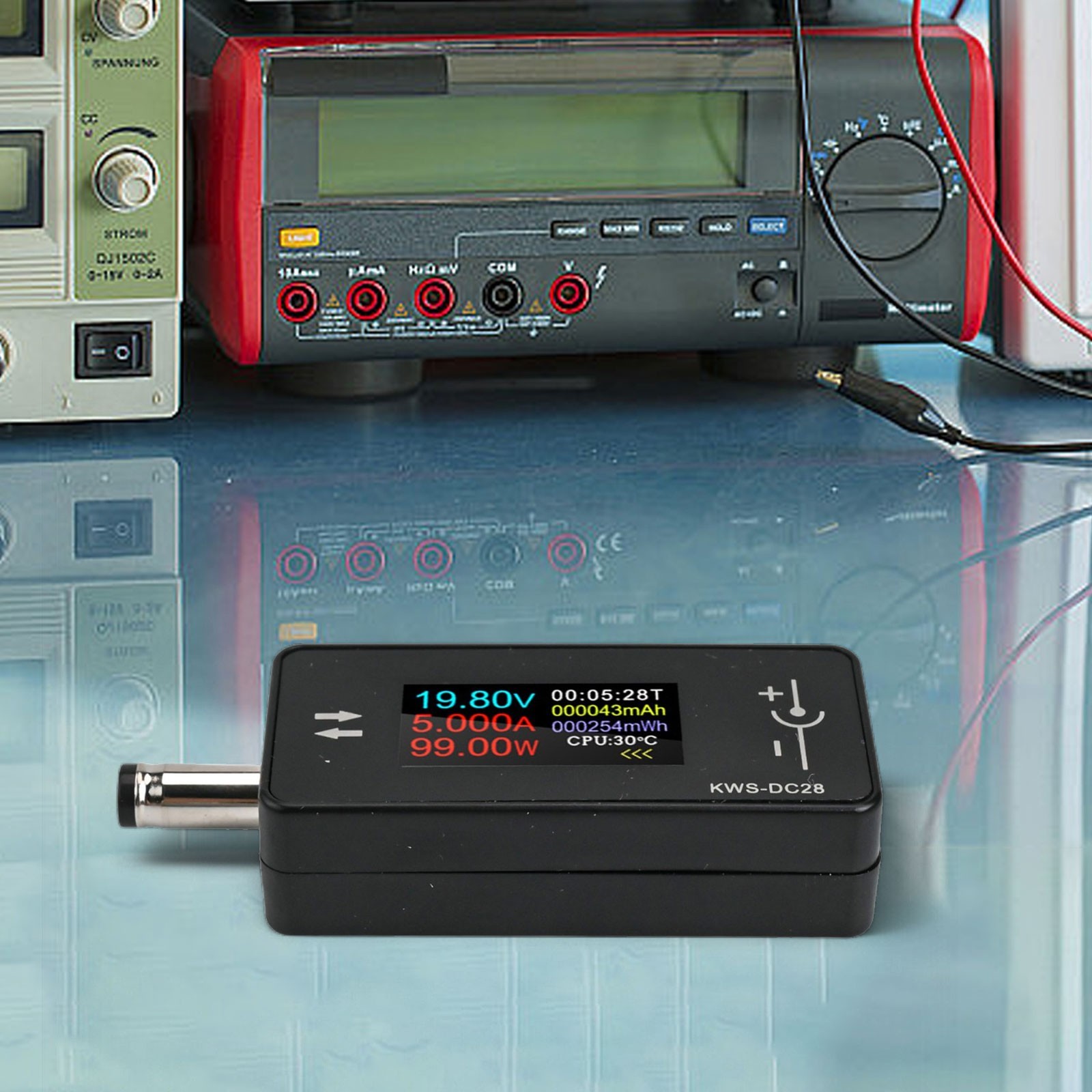 Voltage and Current Interface Tester 0 96 inch Display for Multiple Uses