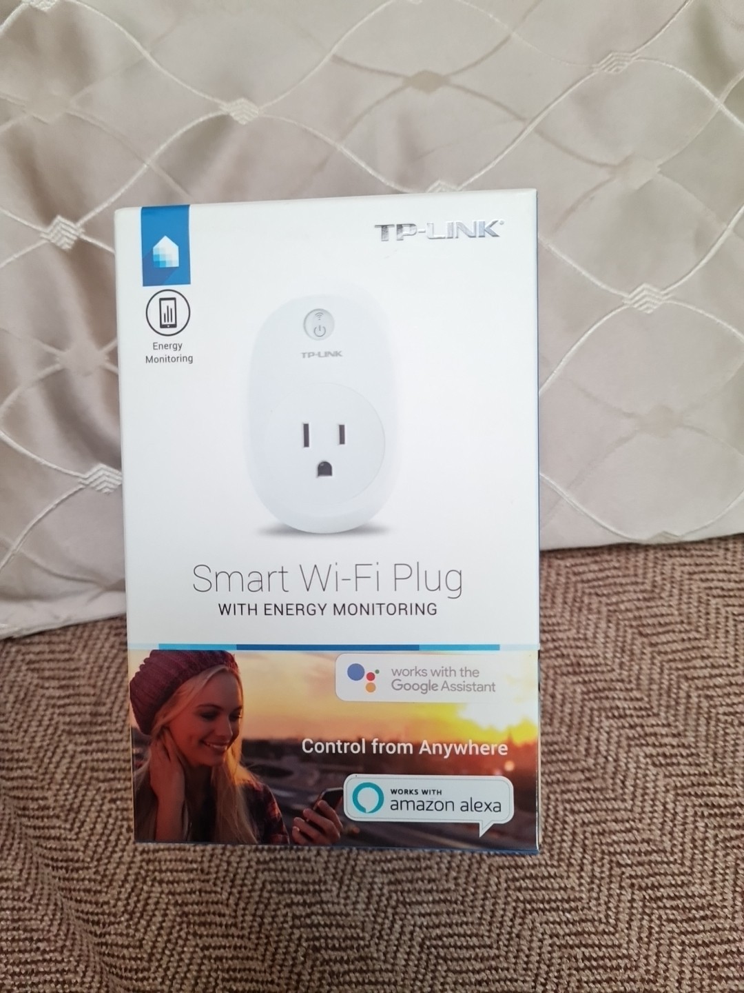 TP-Link HS100 Smart Wi-Fi Plug w/ Energy Monitoring New Sealed Works w/ Alexa