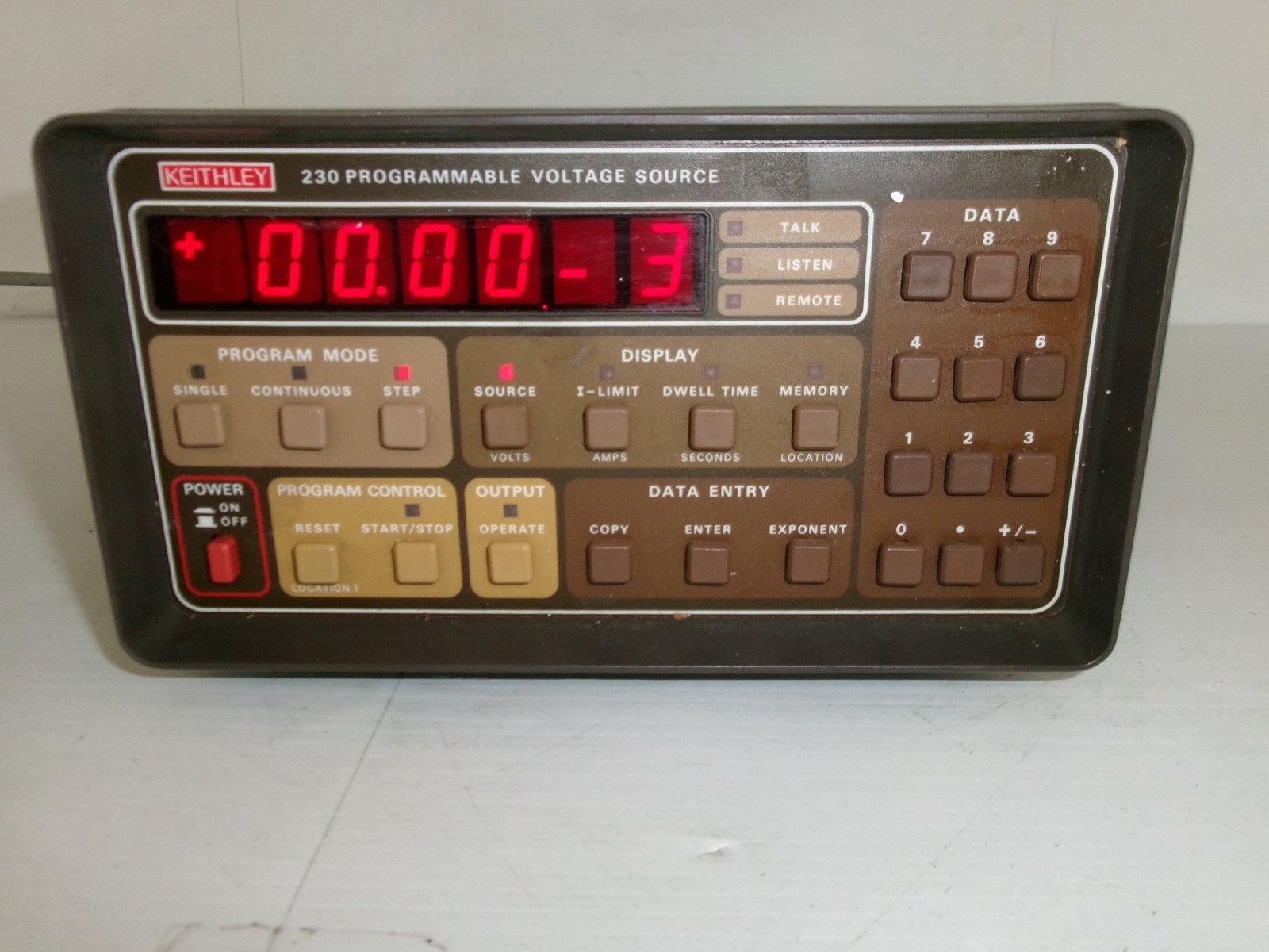 ^^ KEITHLEY 230 PROGRAMMABLE VOLTAGE SOURCE (JGL13)
