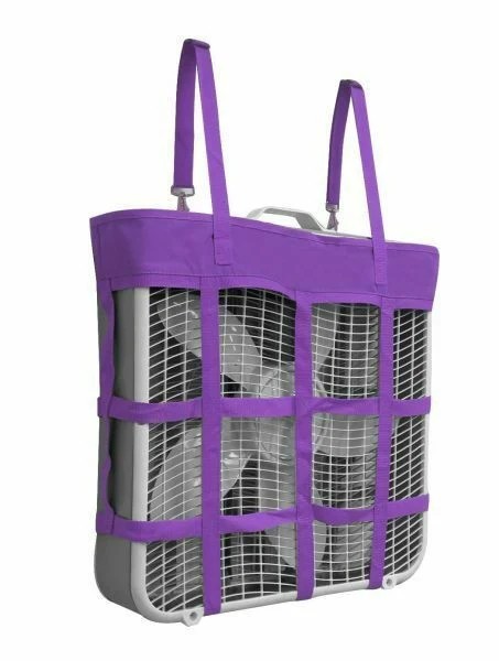 Gatsby Nylon Box Fan Holder Purple