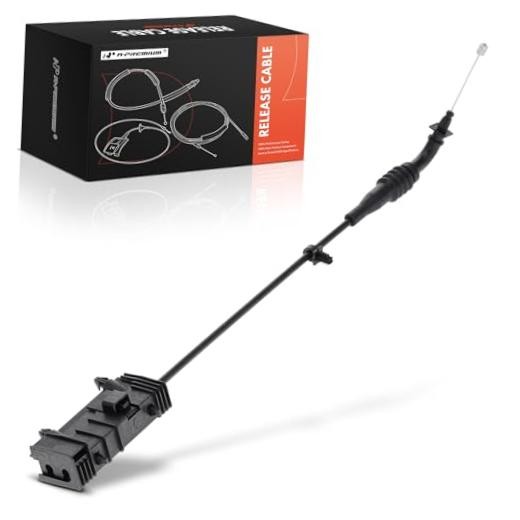 Front Hood Latch Release Cable with Handle | Compatible with Ford 2017-2020