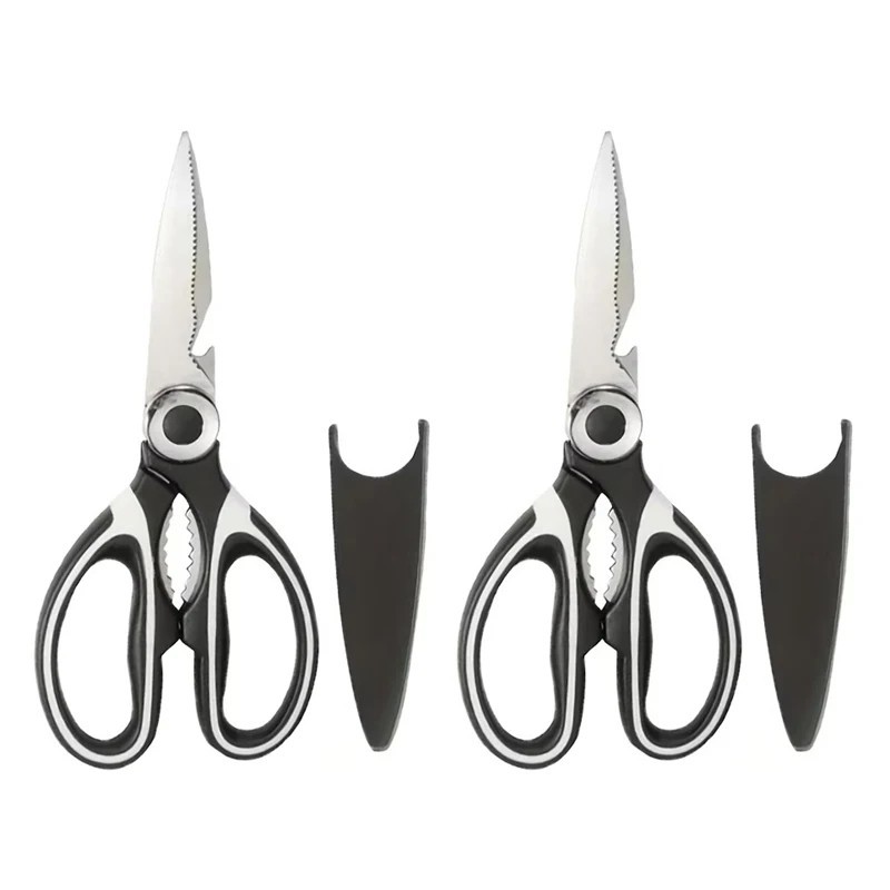 Multifunctional kitchen scissors Household kill fish cut vegetables roast broile
