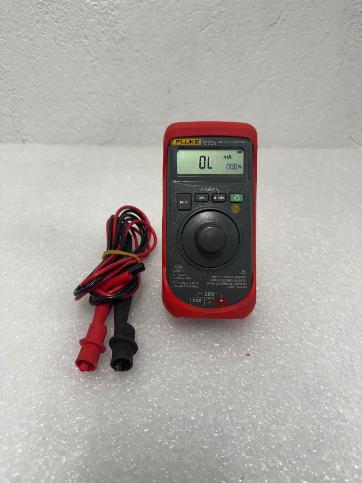 Fluke 707Ex Intrinsically Safe mA Loop Calibrator ****