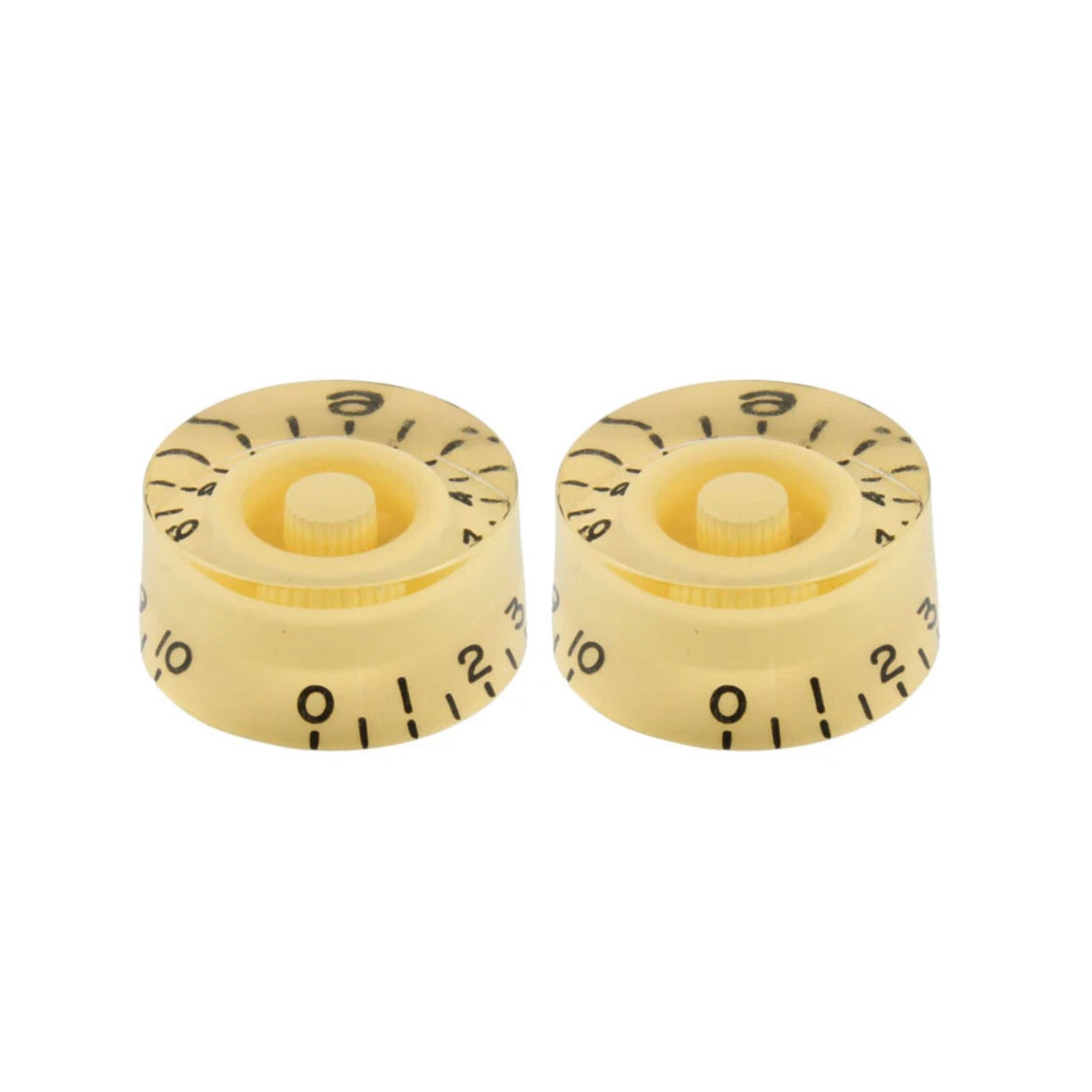 Allparts PK-0130-028 Set of 2 Vintage-style Speed Knobs - Cream