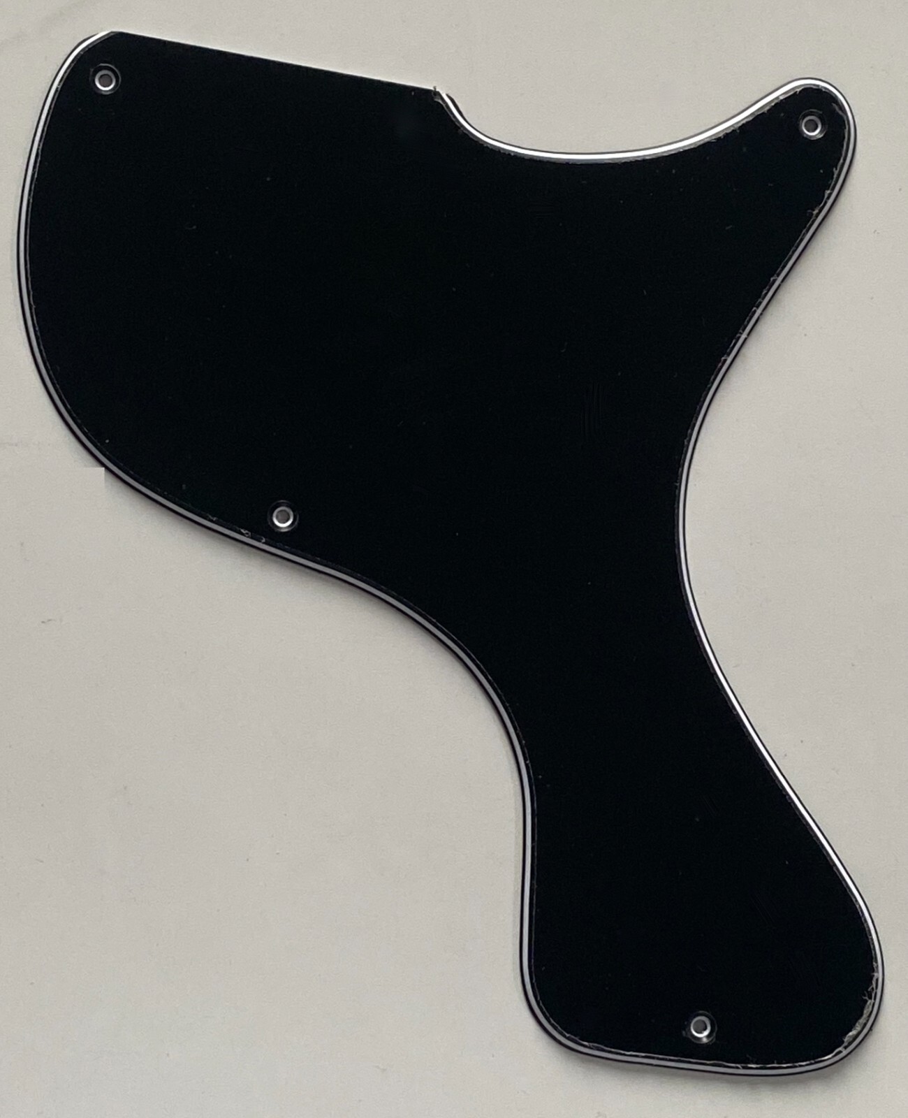 For Fit Gibson Les Paul Junior 1958 Style Guitar Pickguard 3 Ply Black
