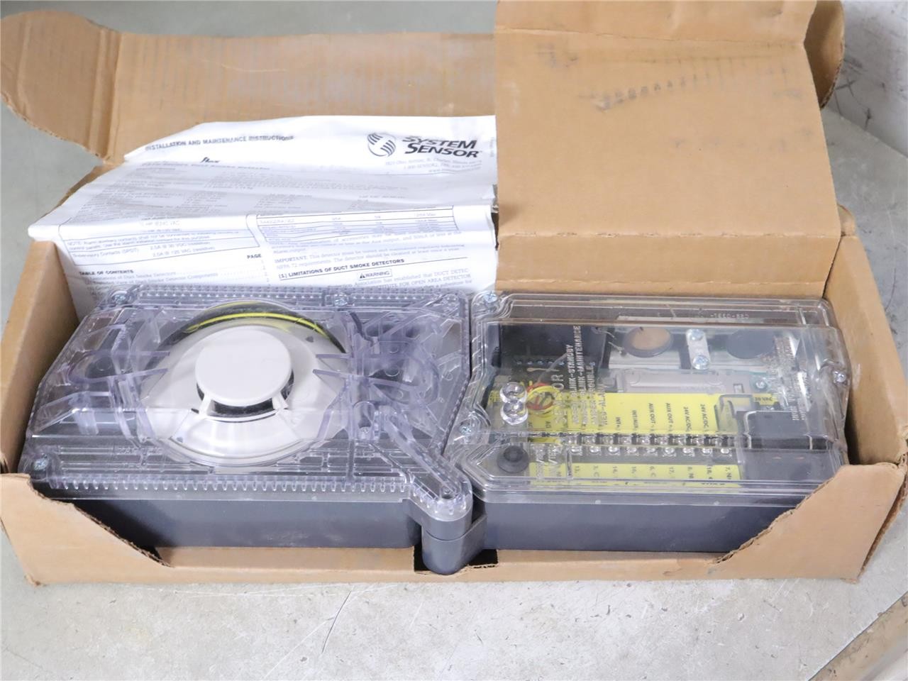 TOTALINE Innovairflex 4 Wire Duct Smoke Detector P270-3000PL SYSTEM SENSOR