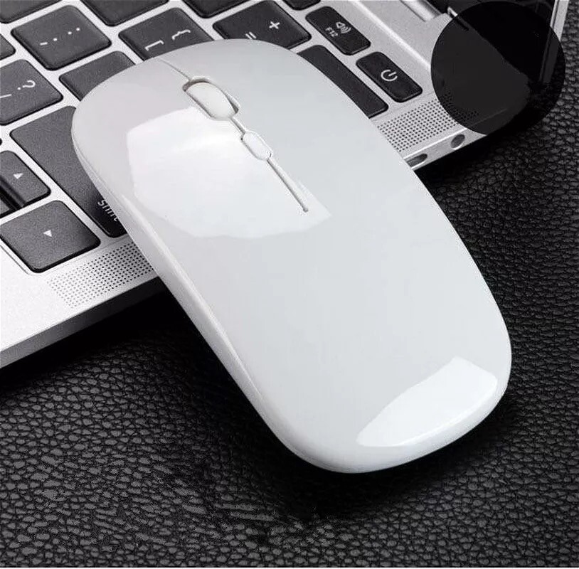 Optical Mouse Mice 2.4GHz USB Wireless For Apple Mac Macbook Pro Air PC White