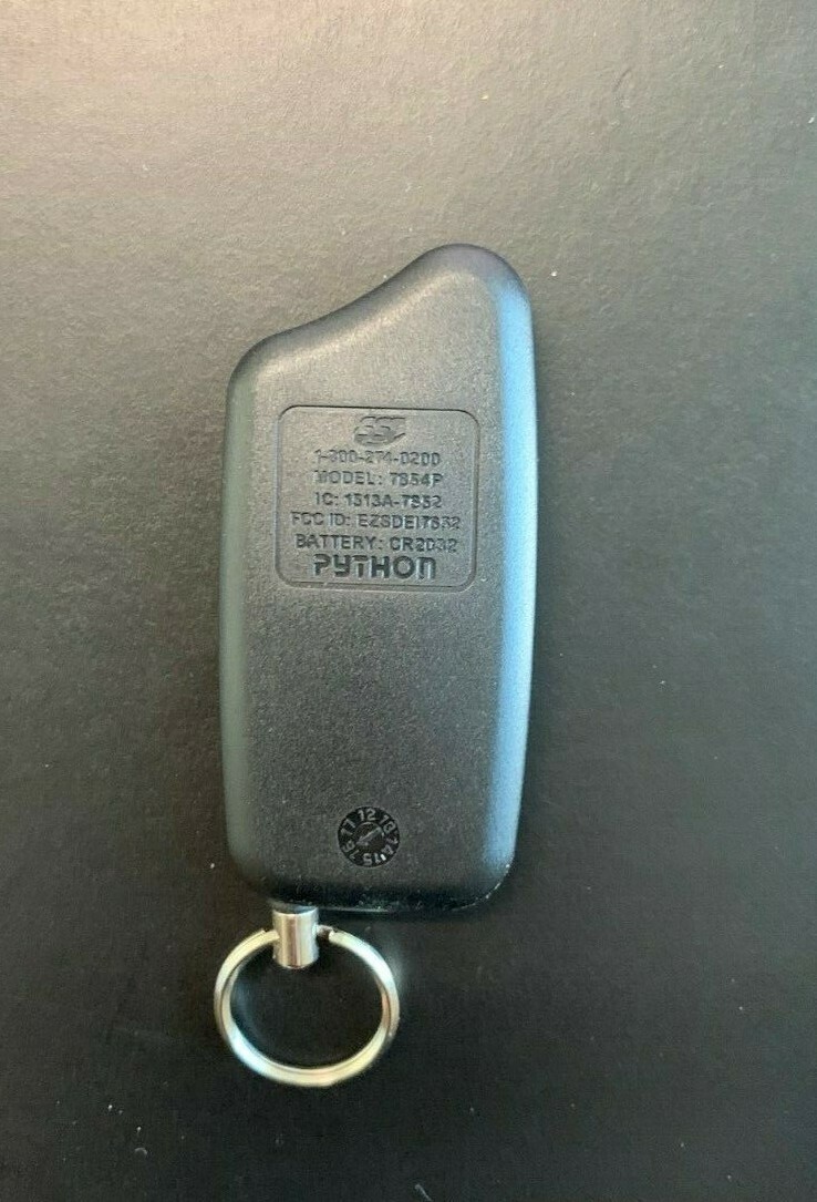 Python 7654P Supercode SST 1-Way Companion Remote