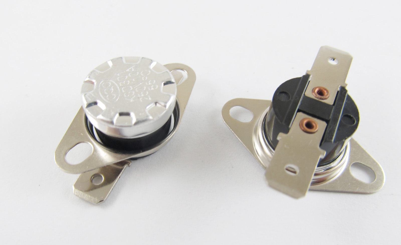 5pcs Temperature Controlled Switch Thermostat 55°C N.C. KSD301 Normal Close 10A