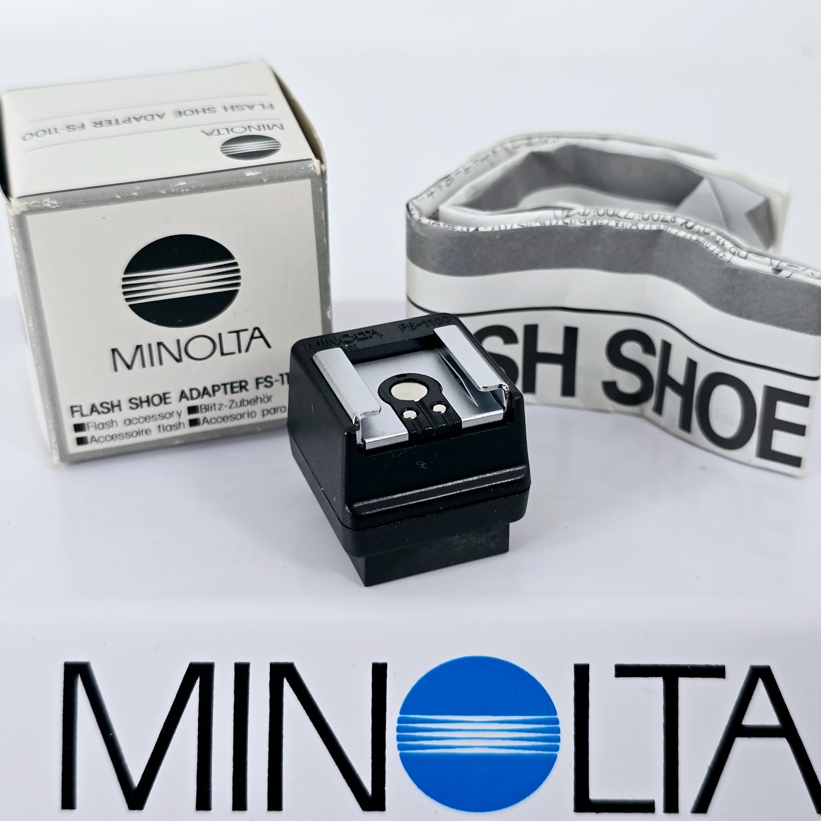 🌸[Unused] Minolta original FS-1100 Flash Unit Hot Shoe Adapter From JAPAN