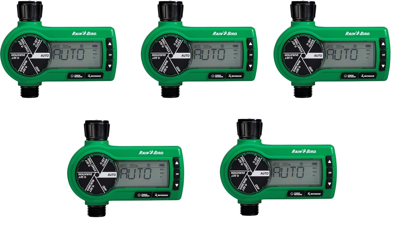 5 BSP Thread Rain Bird Hose End Timer/Controller Europe EXPORT ONLY NOT FOR USA