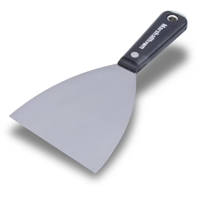 Marshalltown Flex Scraper 4-in Steel Reusable Putty Knife