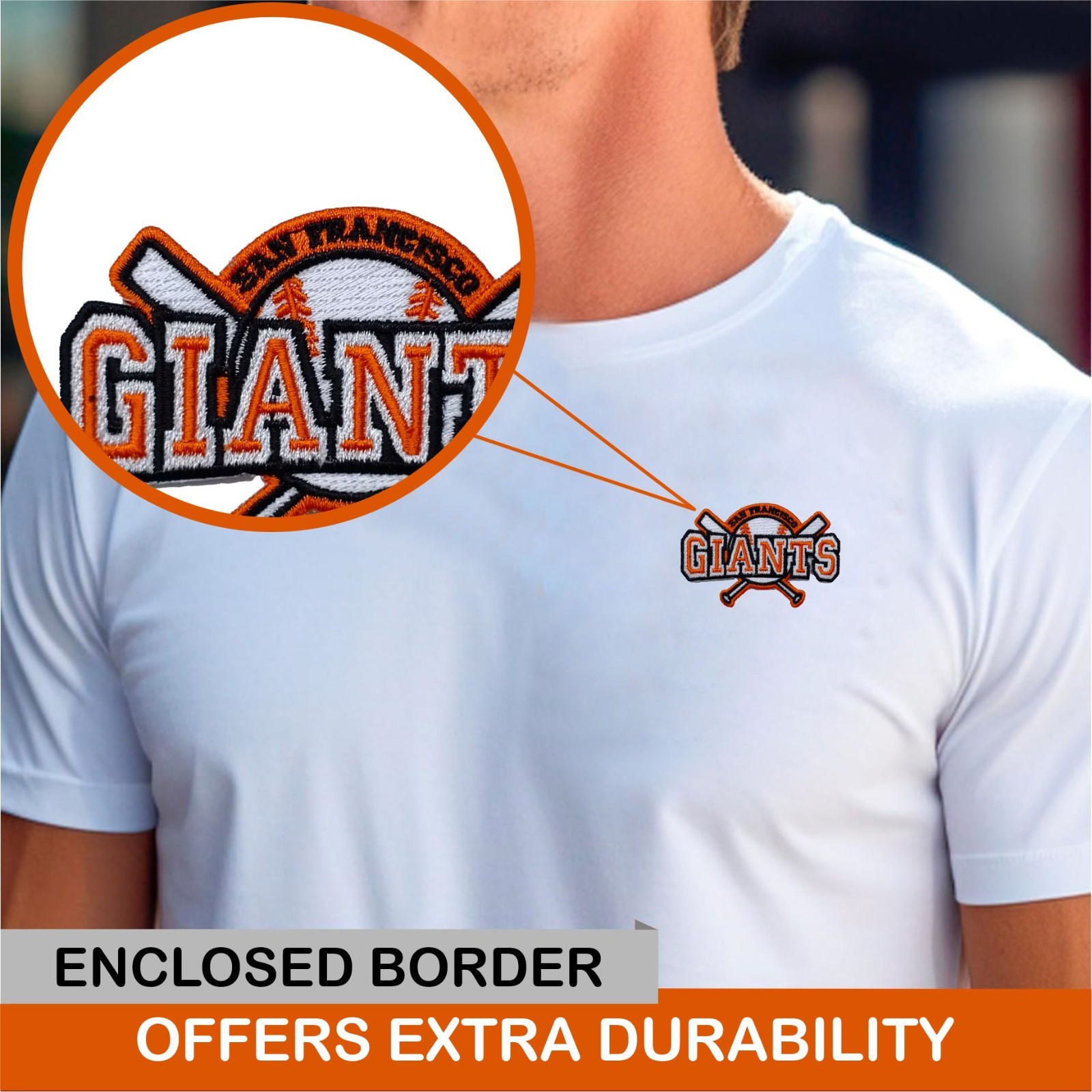 San Francisco Giants MLB Baseball Team Logo Iron On patch-Sew Patch-Embroidered