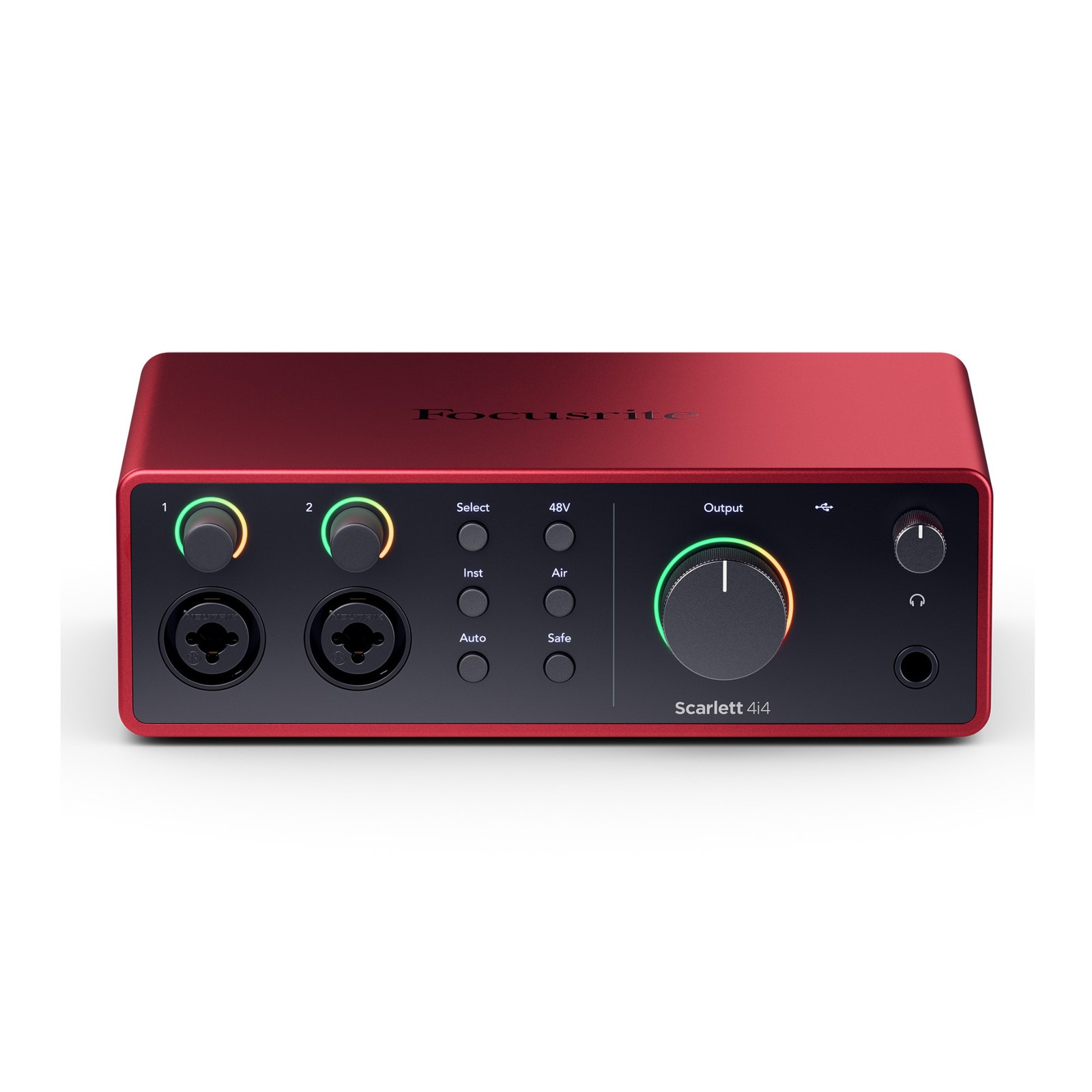 Focusrite Scarlett 4i4 4th Gen USB Audio Interface Hi-Z Instrument