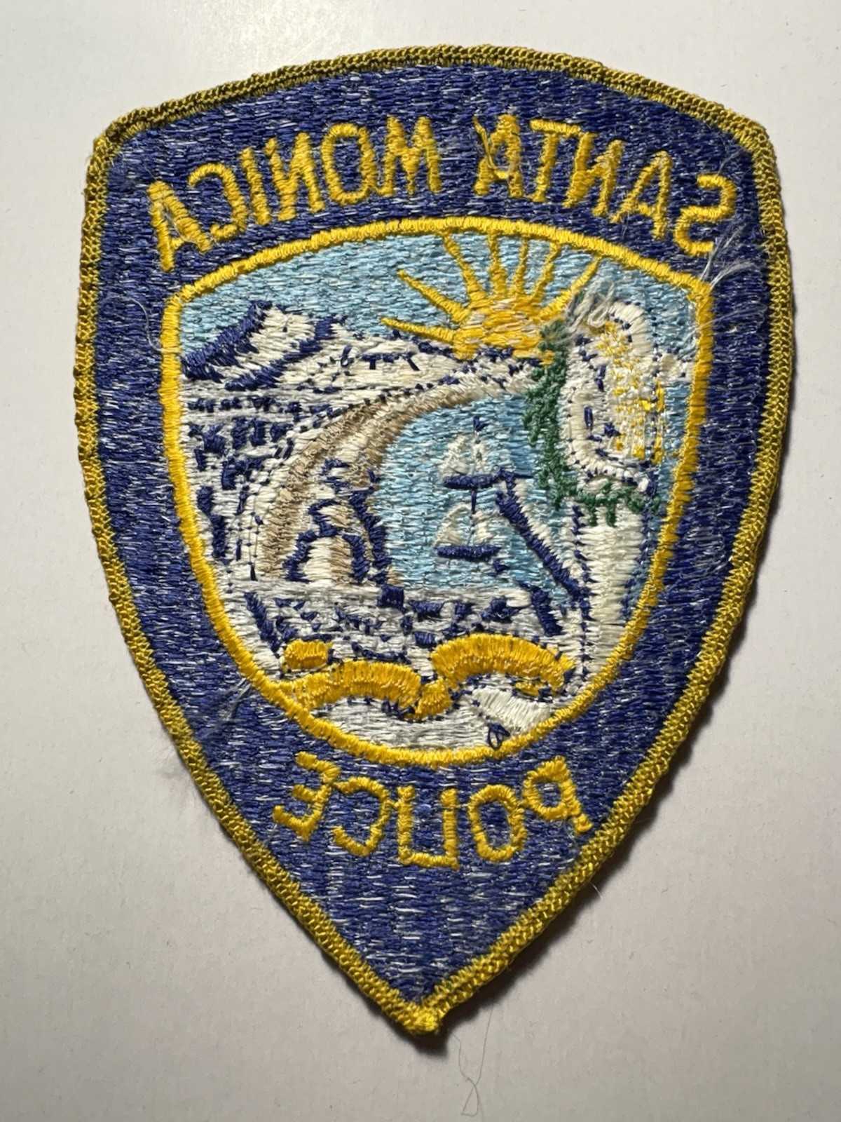 Santa Monica California Police Patch