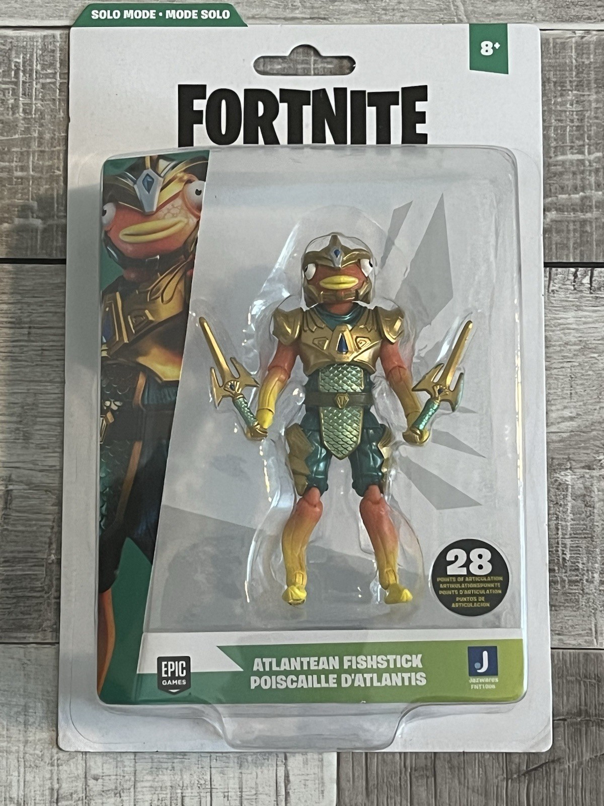 Jazwares Fortnite Solo Mode Series 17 Atlantean Fishstick 4" #162 Action Figure
