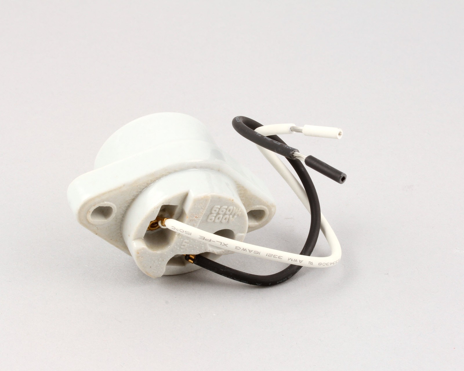 Component Hardware Socket, Porc, W/ Leads, Ul L50-X002 - Genuine OEM Replacement