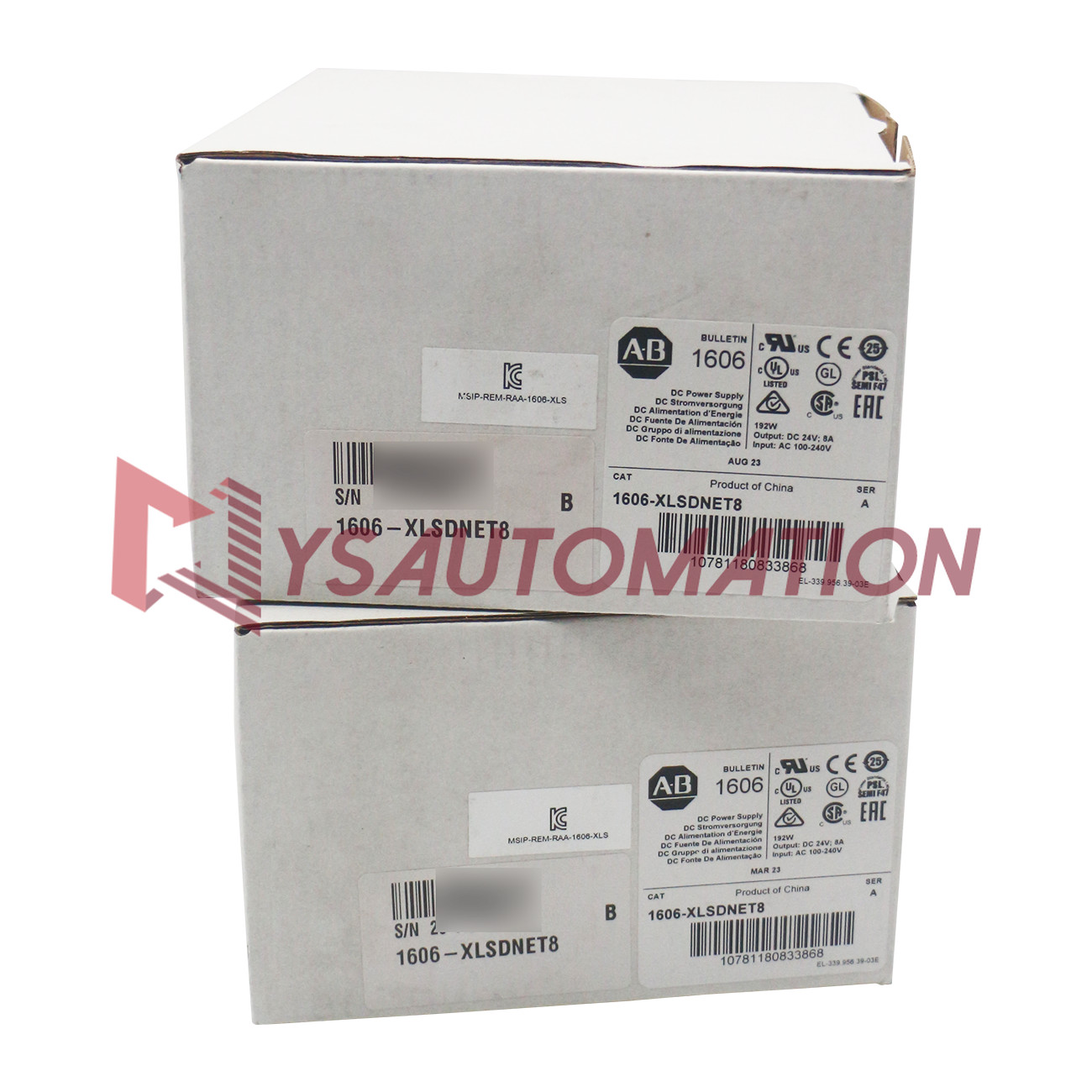 Factory Sealed 1606-XLSDNET8 AB Series A DeviceNet Power Supply 1606XLSDNET8