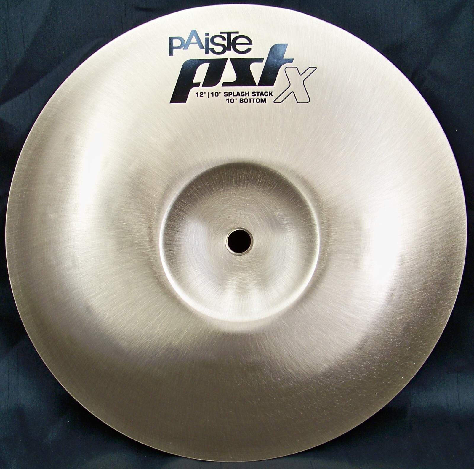 Paiste PSTX 10" Splash Stack Cymbal Bottom/New with Warranty/# CY0001257510