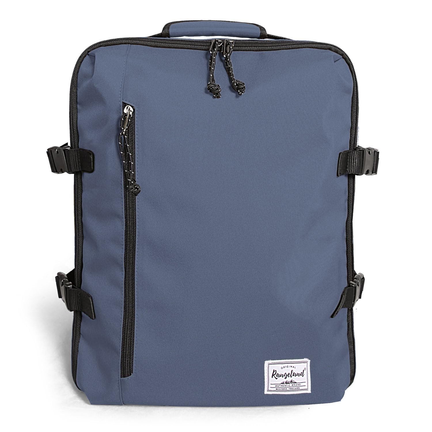 Small Carry-on Personal Item Backpack with luggage strap, Laptop Backpack for...